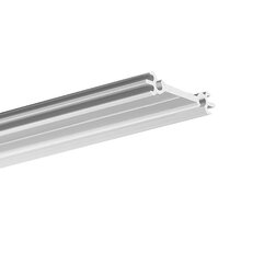 LED hliníkový profil KLUŚ JAZ-DUO stříbrná anoda 1m, A00788A_1