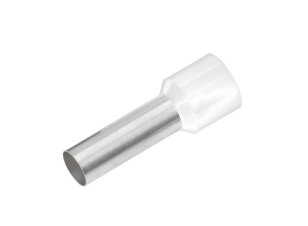 Izolovaná dutinka Cu 0,5/6 mm, bílá (100 ks) CIMCO 187000