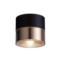 JUNIPER stropní černá/zlatá  230V LED 15W 30°  3000K RENDL R14217
