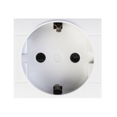 Zásuvka domovní na lištu DIN 2P+E, 16A, 250 V, IP00 SCHUKO SCAME 101.6407.GD