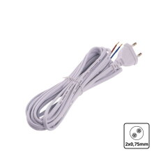 Flexo šňůra 3m 2x0,75mm2 T-LED 111289