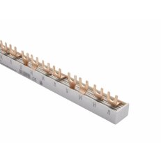 Propojovací lišta  G-4L-1000/10 C lišta, vidlička, 4pól., 63A, 17,8mm 1100376
