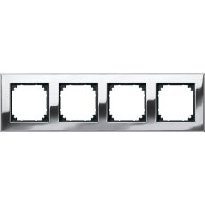 Rámeček M-Elegance 4násobný Chrom SCHNEIDER 475439