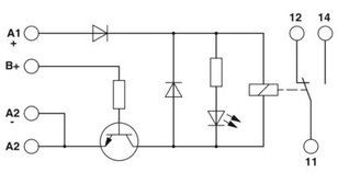 Hybridní relé EMG 22-REL/KSR-G 24/TRN 5 PHOENIX CONTACT 2949787