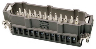 Vložka konektoru BHT 24 se šroubovými kolíčky WALTHER 710224HT