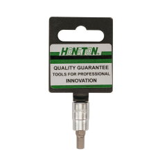Hlavice zástrčná IMBUS 1/4'' 4 mm (blistr) HONITON HEX2-4B
