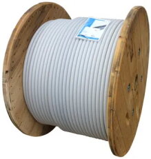 Vodič HVI long D 23mm šedý jednožilový