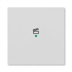 ABB Levit Kryt 1násobný symbol scény šedá 6220H-A01003 16
