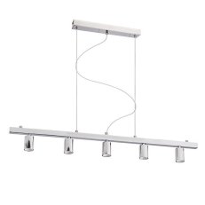 RALLONG V závěsná základna chrom 230V E27 5x42W RENDL R11798