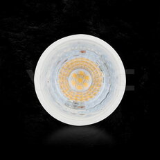 LED Spotlight CREE CHIP 6W GU10 Ripple Plastic 4000K 110° VT-247,, SKU211936