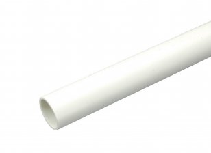 Trubka pevná s hrdlem 320N, vnější průměr 40mm, 3m, bílá RL 40 b