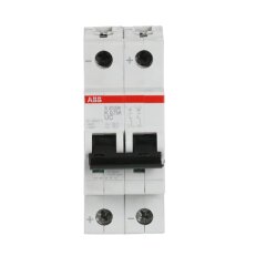 S202M-K0,75UC Jistič 2P 0,75A char. K ABB 2CDS272061R0187