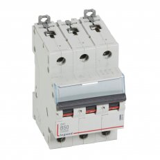 DX3 JISTIČ, 3 PÓLOVÝ, CHAR. B,50A 10000A/16KA LEGRAND 408996