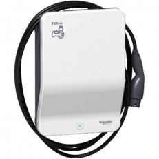 nabíjecí stanice Smart Wallbox s integ. kabelem T2 7kW klíč SCHNEIDER EVB1A7PCKI
