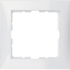 Rámeček, 1-násobný, S.1, bílá lesk BERKER 5310118989