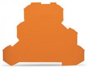 Koncová bočnice a separátor Tloušťka 0,8mm oranžová WAGO 2002-3292