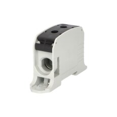 Svorka univerzální RKA 95 L S 232A 1pól. AL/CU černá DIN/panel HORA ETEC 1006034