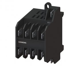 Power relé, AC-3 8,4A, 4kW / 400V 4NO, DC 24V s fastonem 6,3 x 0,8 mm
