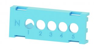 ND-RA-KN5 Kryt pro svorkový blok, N 5 x 6 mm2, pro RZA  OEZ:42652