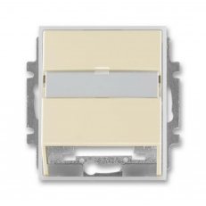 Kryt zásuvky komunikační 5014E-A00100 21 slonová kost/led. bílá Element ABB