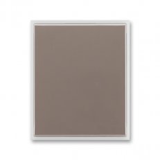 Kryt stmívače s krátkocestným ovlád 3299E-A00100 26 lungo/mléčná bílá Time ABB