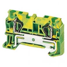 Pružinová svorka, zemnící, 2 body, 4mm2 (obj. mn. 50ks) SCHNEIDER NSYTRR42PE