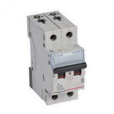 TX3 JISTIČ, 2 PÓLOVÝ, CHAR. C, 25A 10000A LEGRAND 404207
