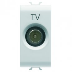 Gewiss GW10362 CHORUS Zásuvka TV, 1M, 5dB, bílá