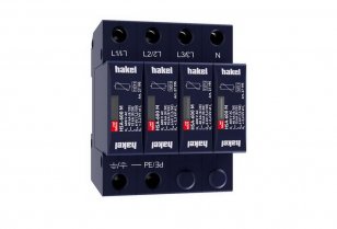 Svodič rázového přepětí HSA-600/4+0 M SPD typ 2+3 HAKEL 27555