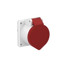 OBO CEE-16A Zástrčkové zařízení, 3 pólový+N+PE 400 V 16 A, 75x75x72