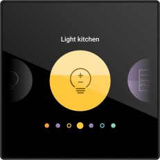 Digital black, intuitivní dotykový displej pro Niko Home Control, 230 V