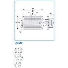 CMAN-B 120 W 02553 Centrála pro jističe 120 - bílá IBOCO I-CMAN-B 120 W 02553