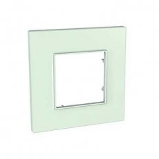 Unica Quadro Krycí rámeček jednonásobný, Green SCHNEIDER MGU2.702.17