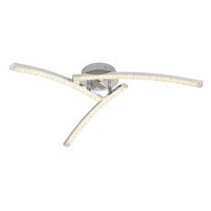 Stropní svítidlo JULES chrom LED18W 230V 1100lm 3000-4000-6000K GLOBO 67169-18IP