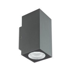 Nástěnné svítidlo QUAD AP LED COB 2X3W IP65 DG 3000K REDO 90088