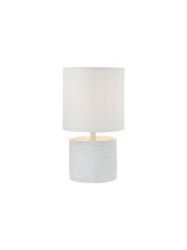Stolní lampa CILLY VE 1X28W E14 WHITE REDO 01-1370