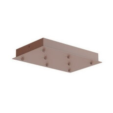 CANOPY SQ 400x250 8 PENDANTS CF (OBO) - driver included REDO CSL8SQ400CF+D OBO
