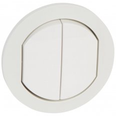CÉLIANE IP44 KRYT SPÍNAČ DVOJITÝ LEGRAND 067802
