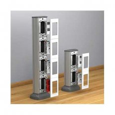Schneider ISM20603 Post, 1-sided, for 4x140 mm modules, obslužný sloupek