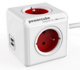 PowerCube EXTENDED USB červená