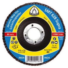 Kotouč lamelový SMT624 125mm,zr. 120 NEREZ/OCEL KLINGSPOR KL322776