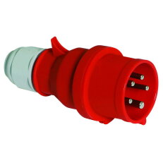 Vidlice 16A 5p 400V IP44 6h Quick-Connect BALS 2136