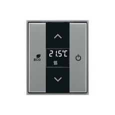 ABB Time Kryt pro termostat prostorový ocelová 6220E-A03000 36