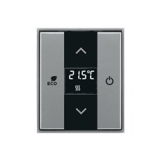 ABB Time Kryt pro termostat prostorový ocelová 6220E-A03000 36