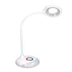 LED stolní lampička nabíjecí 5W RGB podsvícení stmívatelná USB napájení WO44