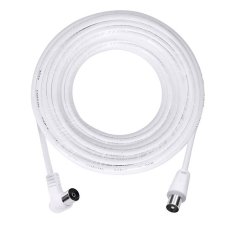 Anténní koaxiální kabel COAX kombinované konektory 15m sáček SOLIGHT SSN12X5E