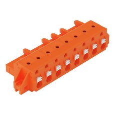 Pružinová svorka CAGE CLAMP oranžová 2,5mm2 8pól. oranžová WAGO 2231-708/031-000