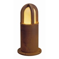 RUSTY CONE 40 venkovní stojací lampa TC-DSE IP54 kulatá rezavé ocel 15/40cm 11 W