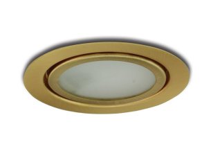 Nábytkové svítidlo NP zapuštěný hal. zlato broušené PANLUX NPZ-G420/ZB