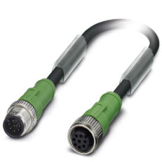 SAC-8P-M12MS/5-PVC/M12FS YE VA Kabel senzoru/aktoru 1410441